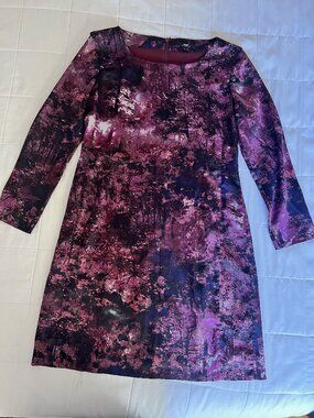 Silky midi dress